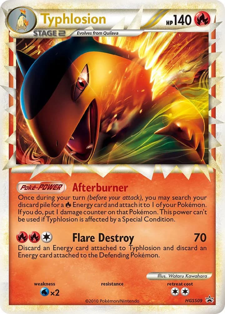 Pokémon card - Typhlosion Prime